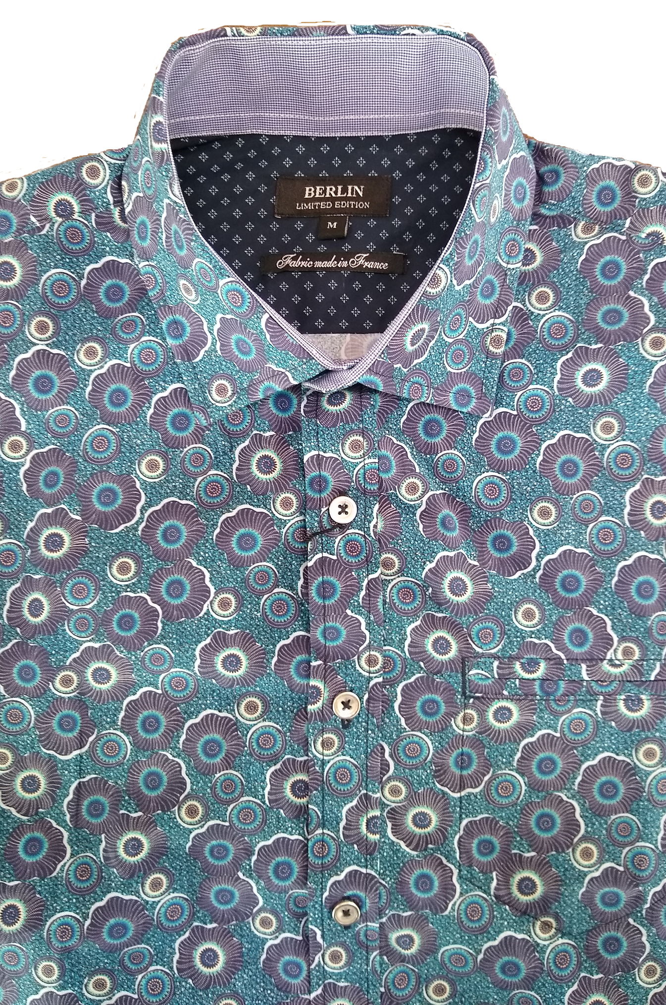 Berlin Retro Print LS shirt