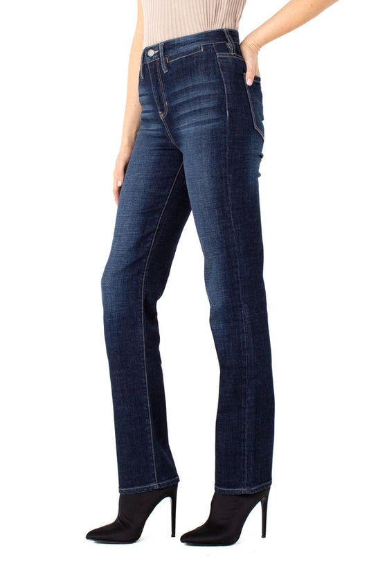 Liverpool Kennedy Castle High Rise Straight Leg Jeans