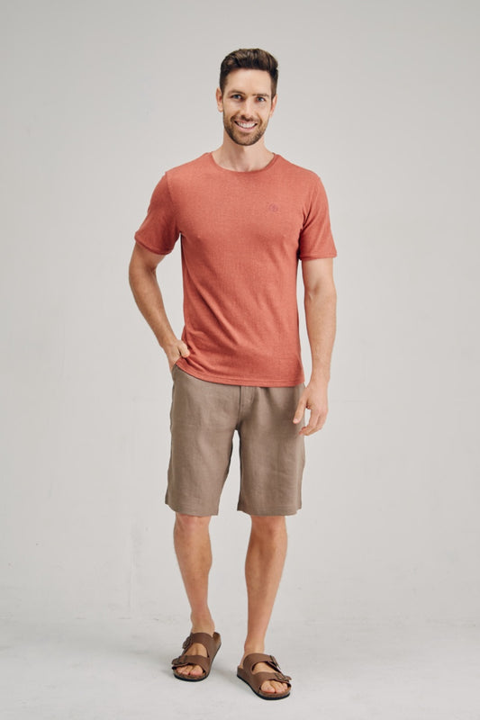 Braintree Hemp Cotton Crew Neck Short Sleeve Tee