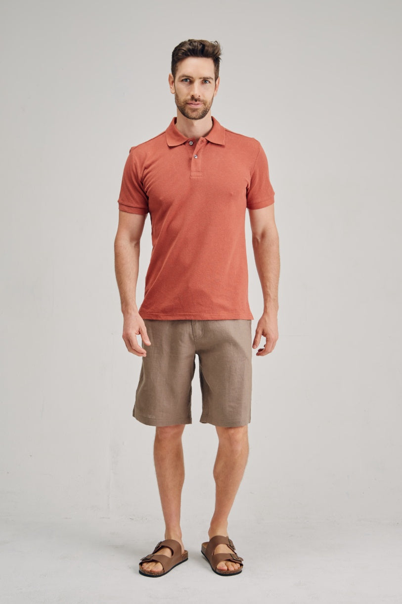 Braintree Hemp Cotton Short Sleeve Polo