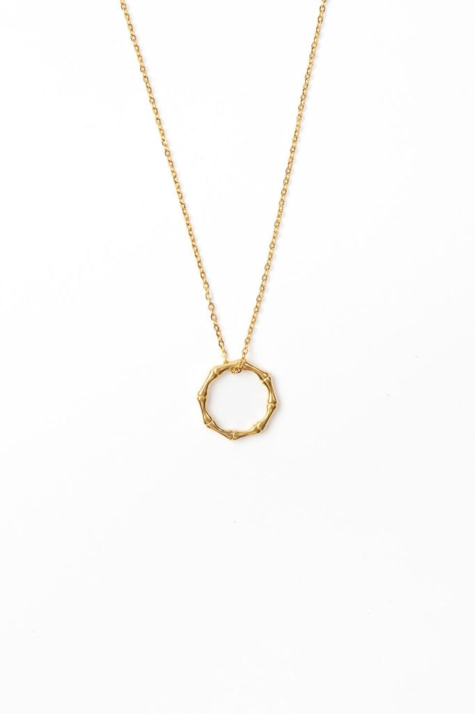 Stilen Bamboo Gold Necklace