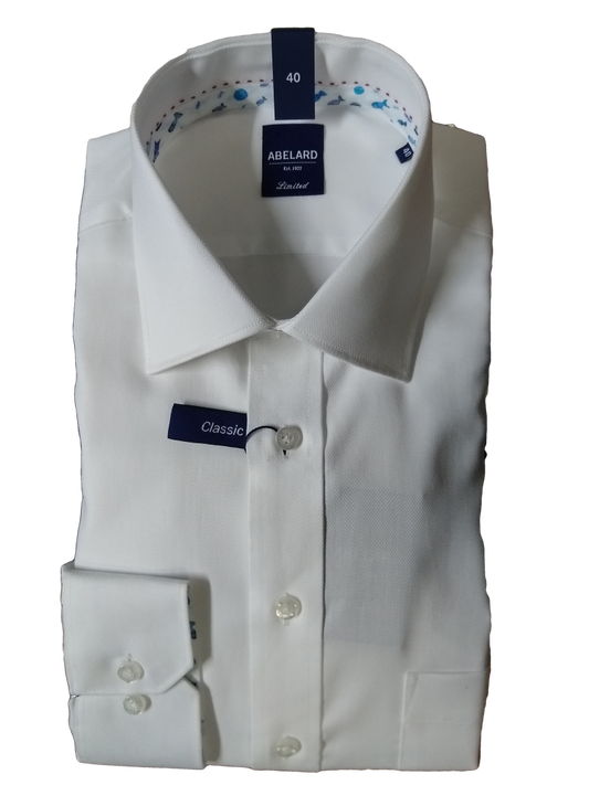 Abelard White Long Sleeve Shirt