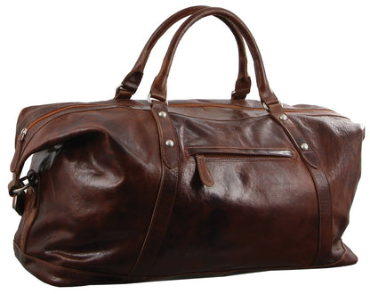 Pierre Cardin Leather Overnight Bag