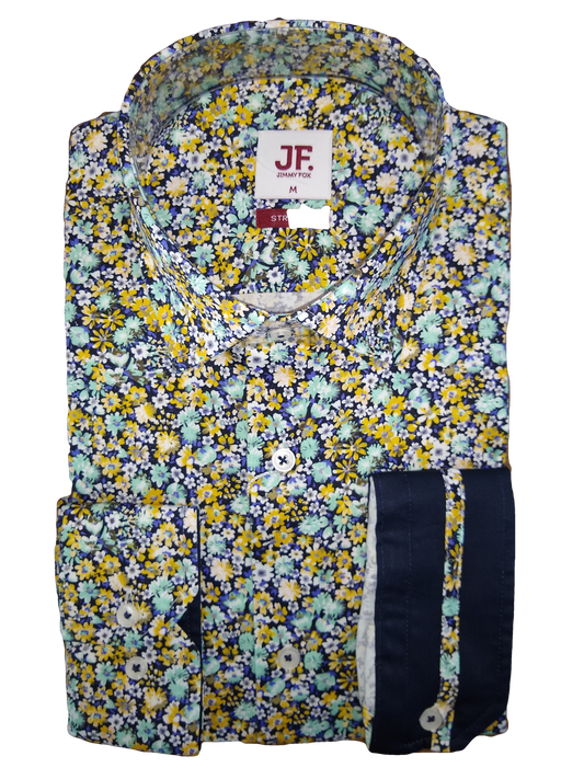 Jimmy Fox Floral Long Sleeve Shirt