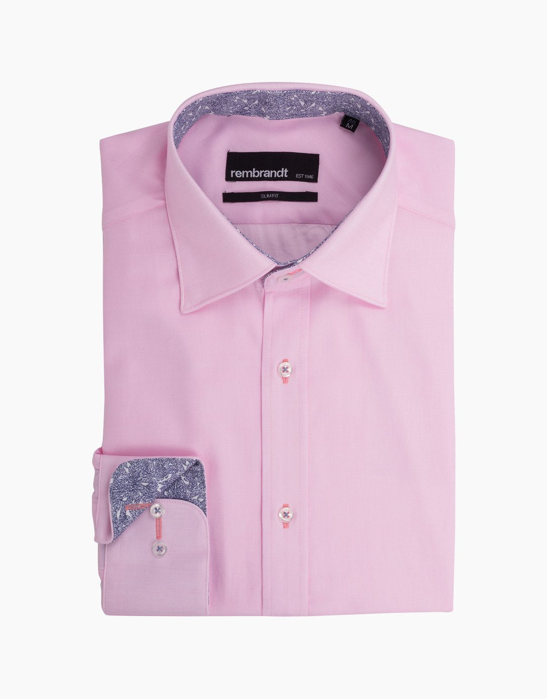 Rembrandt Pink Barbican Long Sleeve Shirt
