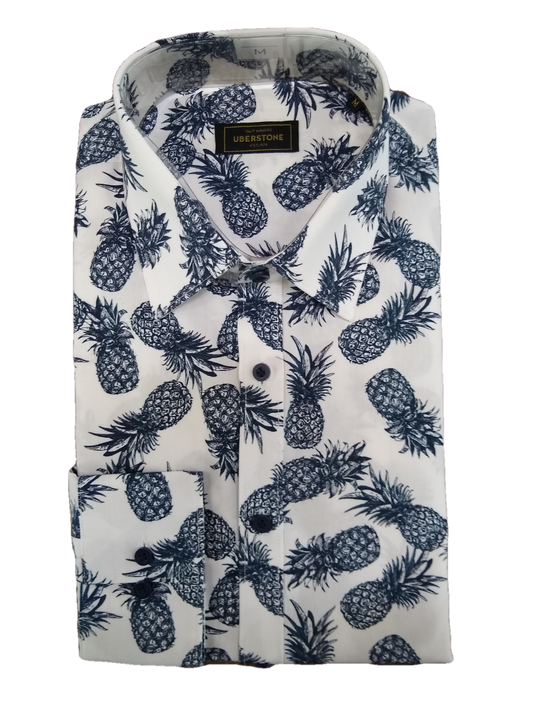 Uberstone Kemba Pineapple Long Sleeve Shirt