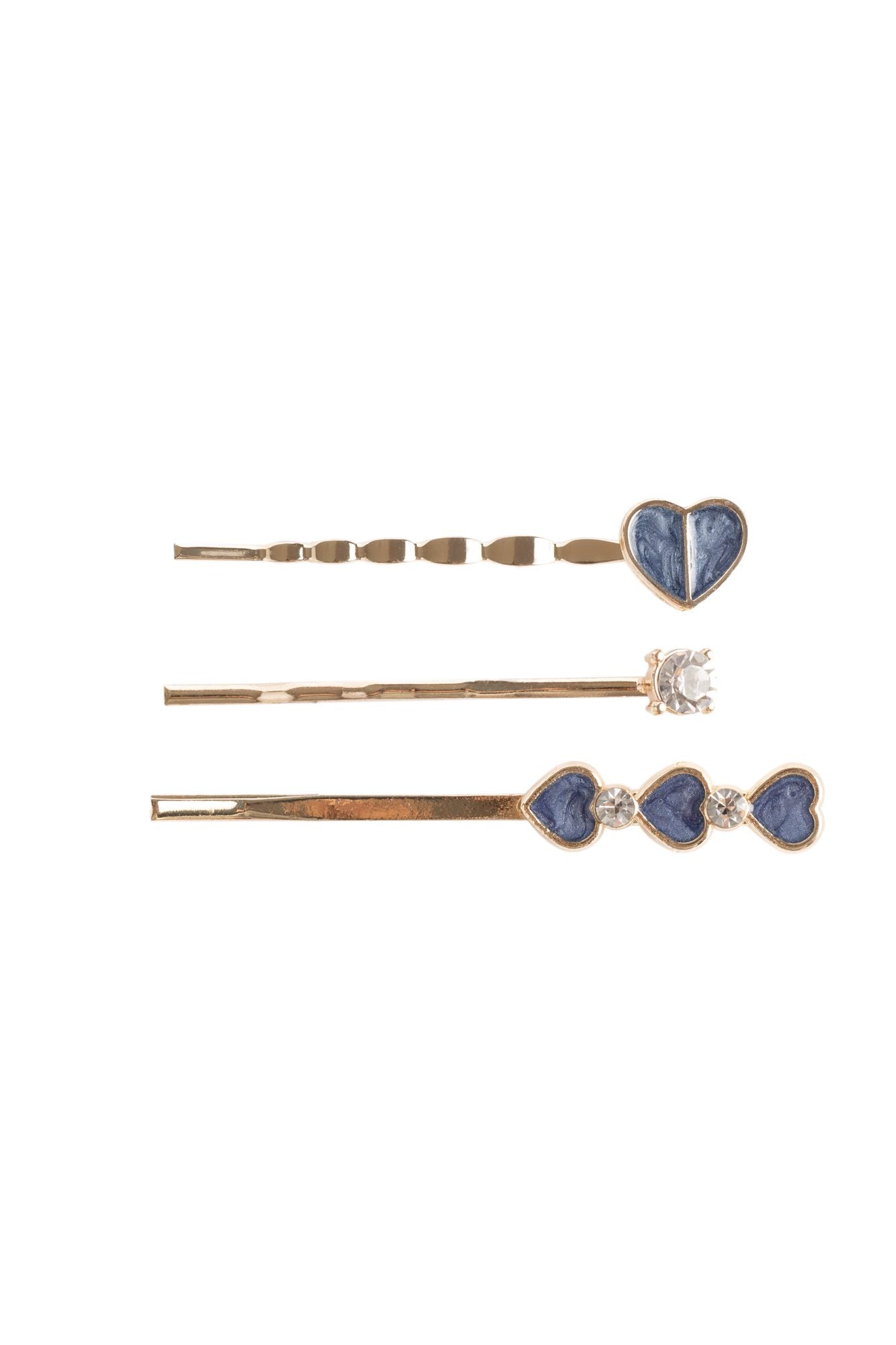 Stilen Hair Clips Set Love Blue